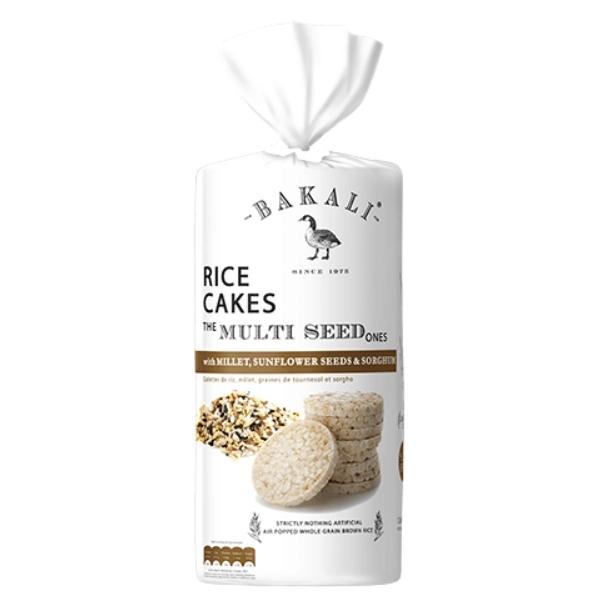 Bakali – Rice Cakes – Multi Seed 120g – Pack of 5