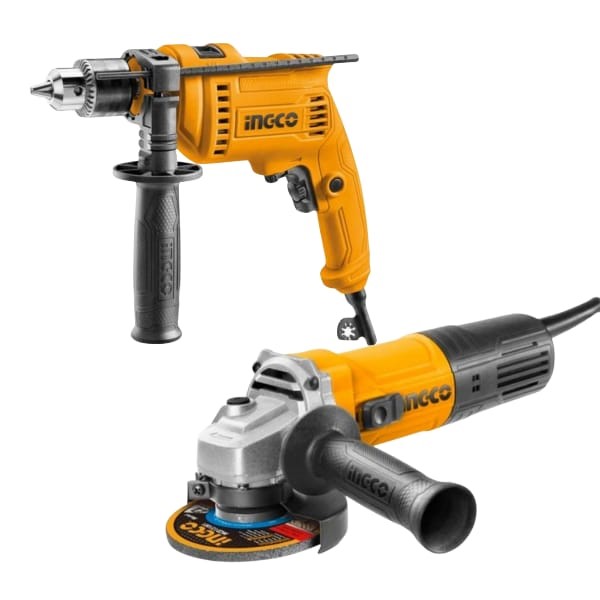 680W Impact drill and 750W Grinder COMBO