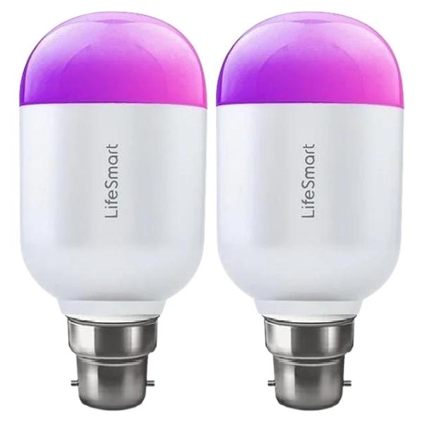 LifeSmart – BLEND RGB LED Light Bulb Bayonet 22mm|220V – Pack of 2