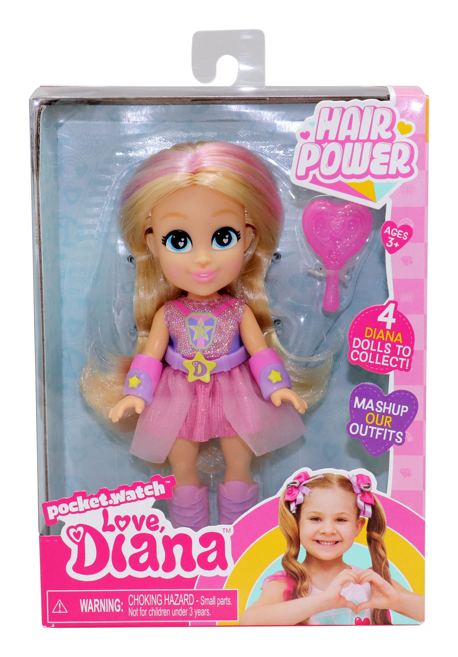 Love Diana 15cm Hairpower Diana