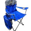 OZtrail Side Chiller Arm Chair With Detachable Cooler Blue 135kg OZtrail Side Chiller Arm Chair With Detachable Cooler Blue 135kg