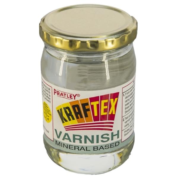 PRATLEY – Kraftex Varnish / Mineral Based Varnish 250ml – Box of 4