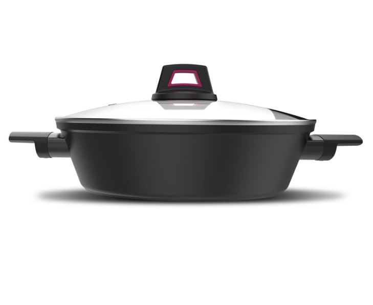 Taurus – Aluminium Forged Pot 28cm (Fire, Induction, Gas, Electric and Glass Ceramic Hobs)