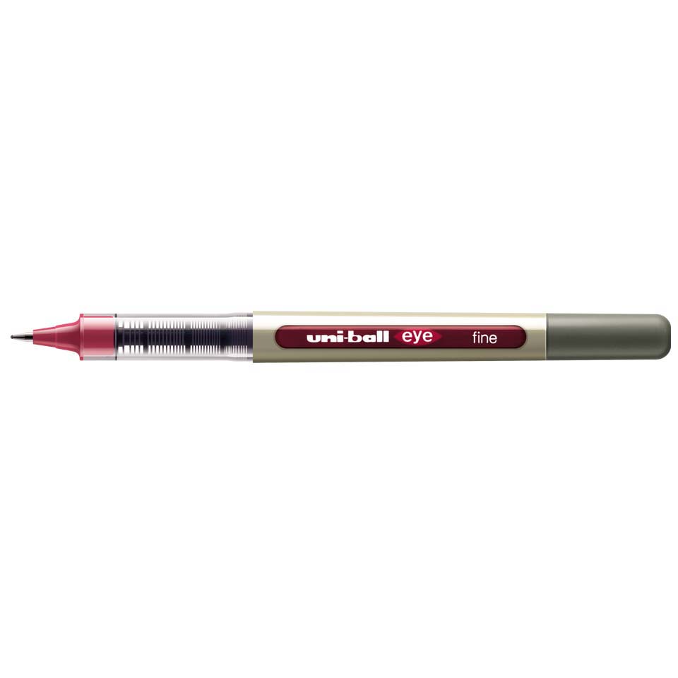 Uni-Ball Eye UB-157 Fine 0.7mm Rollerball Pen – Wine Red
