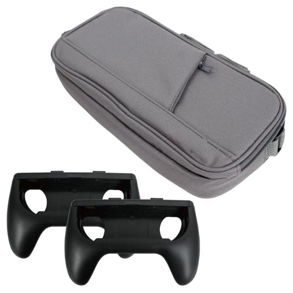 SPARKFOX – 3 Pocket Travel Bag with Games/SD Slots & Dual Controller Grips