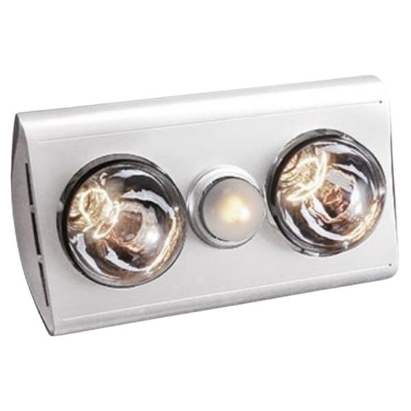 RADIANT – 3 Light Ceiling Light Heater & Extractor 440mm – White