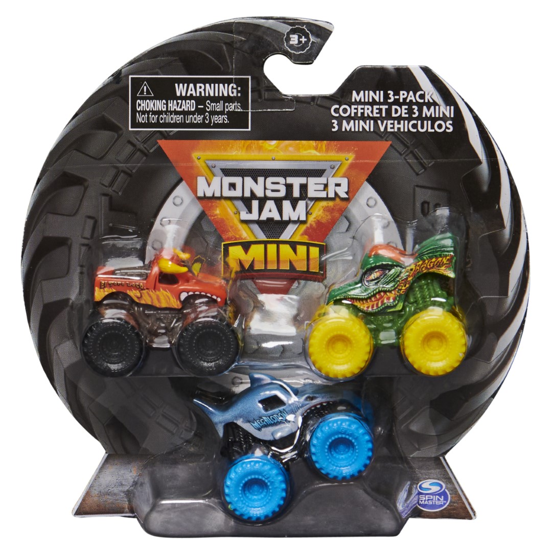 Monster Jam – Mini 3 Pack