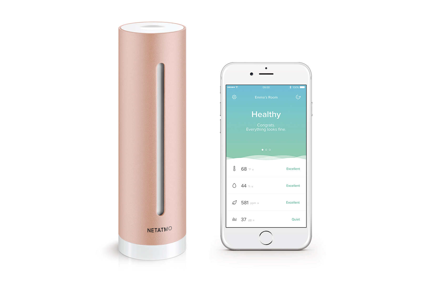 Legrand Netatmo Smart Air Quality Monitor