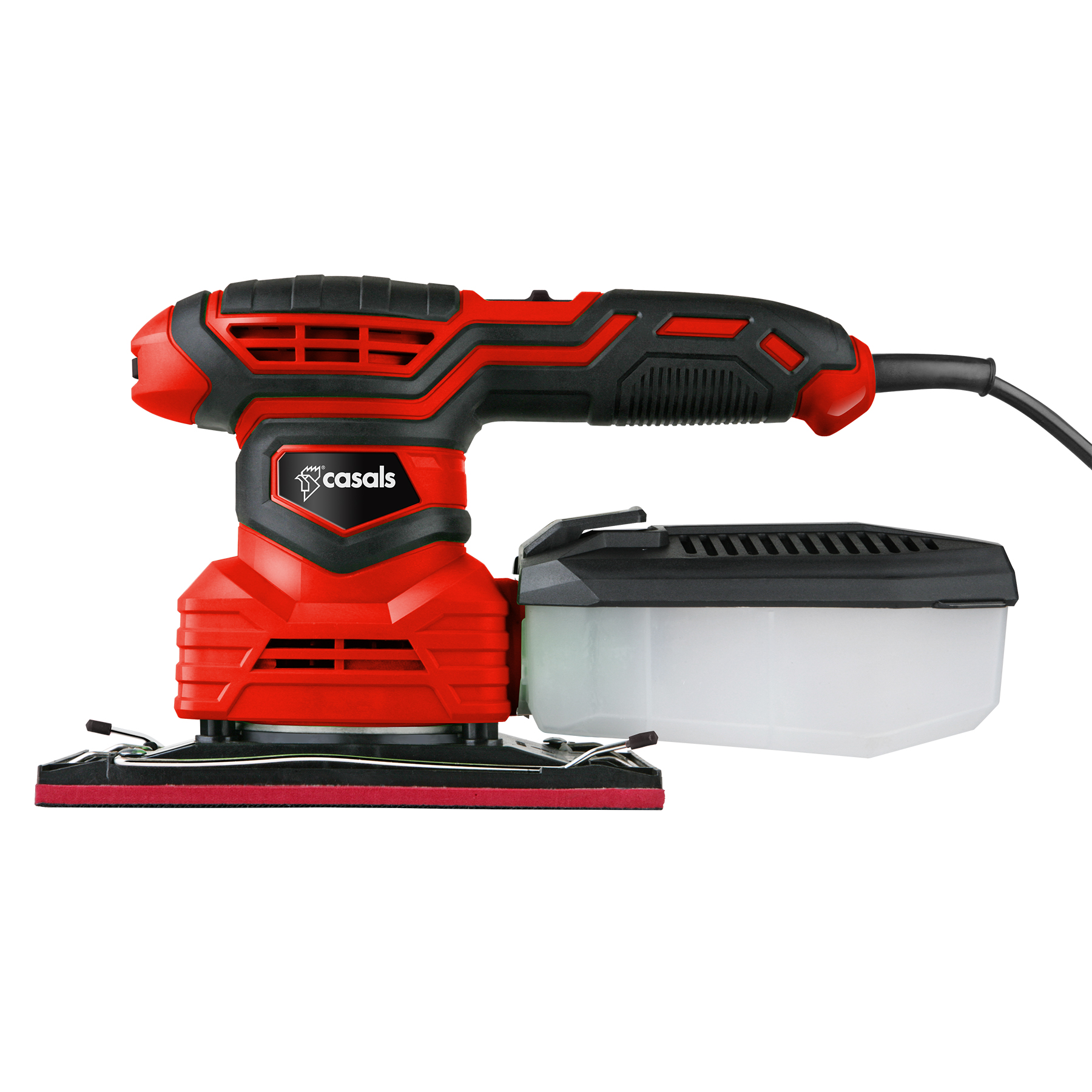 Casals – 200W Sander 3 In 1 Includes 3 Hook and Loop Sand Paper Sheets