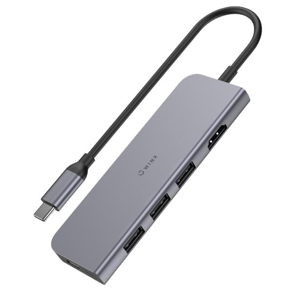 WINX – 5 IN 1 Type-C Hub / Connect Max 5 IN 1 Type-C Hub