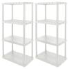 MTS – Plastic Shelf 4 Tier – Pack of 2 MTS – Plastic Shelf 4 Tier – Pack of 2