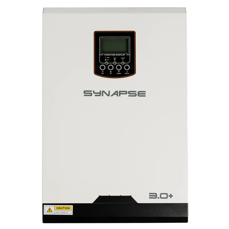SYNAPSE 3000VA/3000W (V+) 24V Hybrid Inverter (Max Charge – 120A)