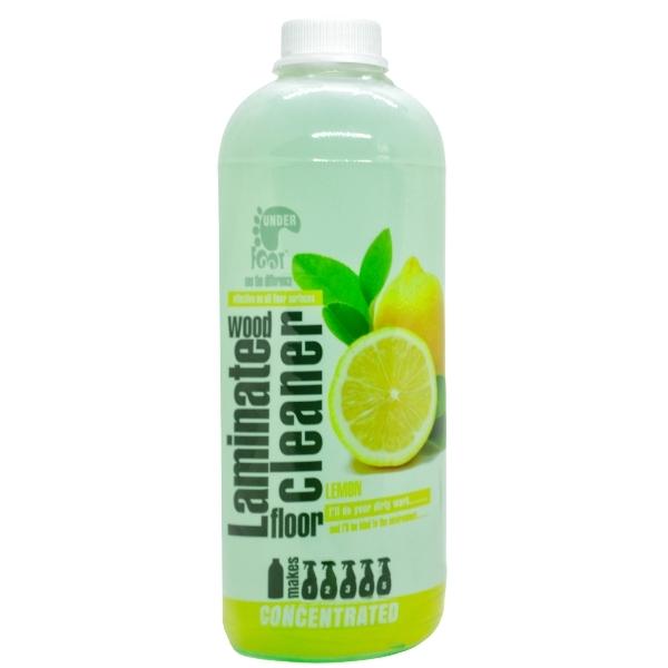 Under Foot – Laminated Wood Floor Cleaner – Refill 1L – Lemon