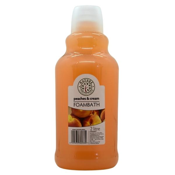 Nature Collection – Foambath Body Wash / Shower Gel 2L – Peaches & Cream
