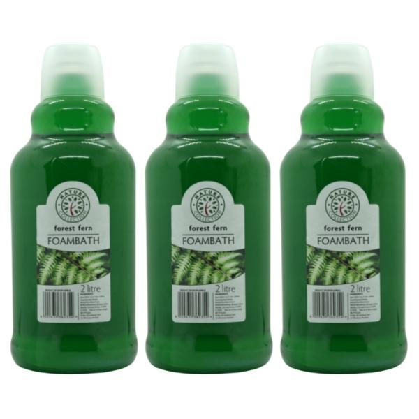Nature Collection – Foambath Body Wash Gel 2L – Forest Fern – Pack of 3