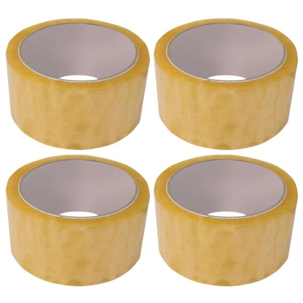Source Direct – Packaging Tape (Clear Tape) 48mm x 50m – Pack of 4