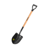 Tramontina Black Shovel 71cm Wooden Handle Round Tramontina Black Shovel 71cm Wooden Handle Round