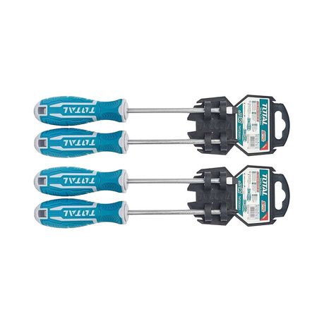 Total Tools 2 Pcs Screwdriver Set (2 Sets)