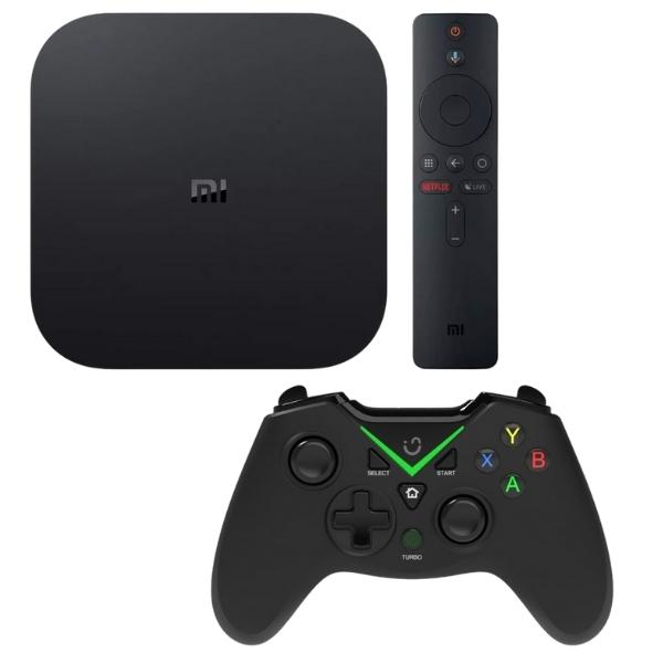 Xiaomi – Box S 4K Android TV Box and Game Controller for Xbox One
