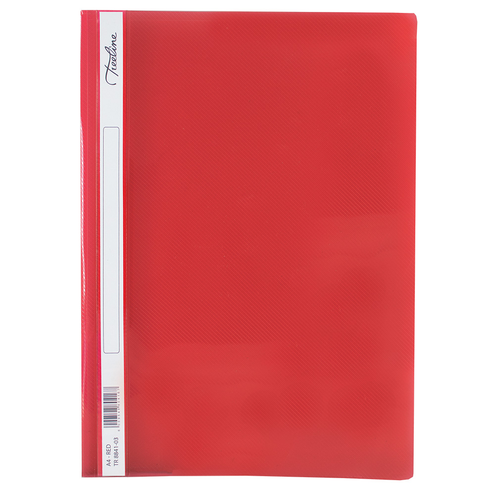 Treeline Executive Quotation Folder – Transparent Red