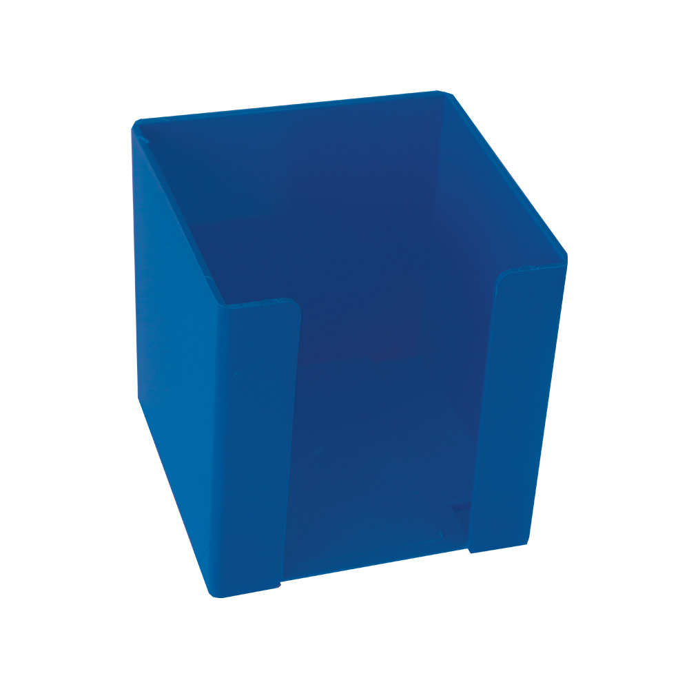 Treeline Plastic Cube Holder Blue – 100 x 100mm