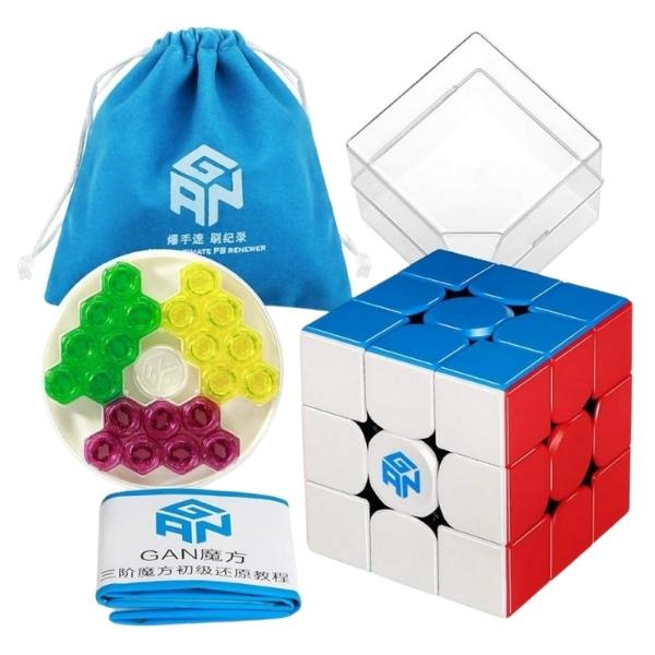 GAN – Magnetic Speed Cube 356M with GES Nuts 3x3x3