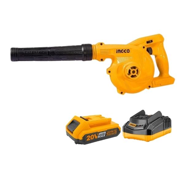Ingco – Cordless Lithium-Ion Blower P20S Including Battery & Charger