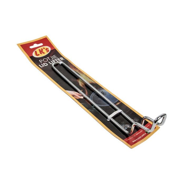 Lk – Potjie Pot Lid Lifter M/S 240mm – 2 Pack