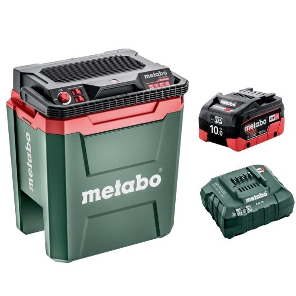 Metabo – Cordless Cooling Box KB 18 BL (600791850), 10.Ah Battery & Charger