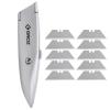 Groz – Retractable Utility Knife – KNV/5 Including 10 Blades in Total Groz – Retractable Utility Knife – KNV/5 Including 10 Blades in Total