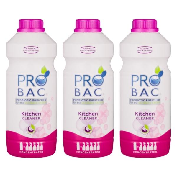 Probac – Kitchen Cleaner 1L – Concentrated – Pack of 3