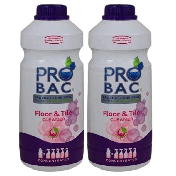 Probac – Floor and Tile Cleaner 1L – Concentrated – Pack of 2