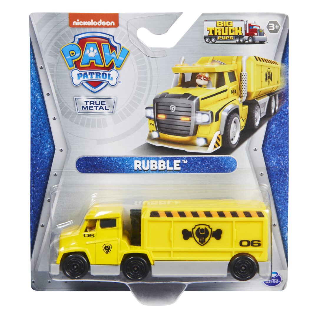 Paw Patrol True Metal 1:55 Big Truck Vehicle – Rubble