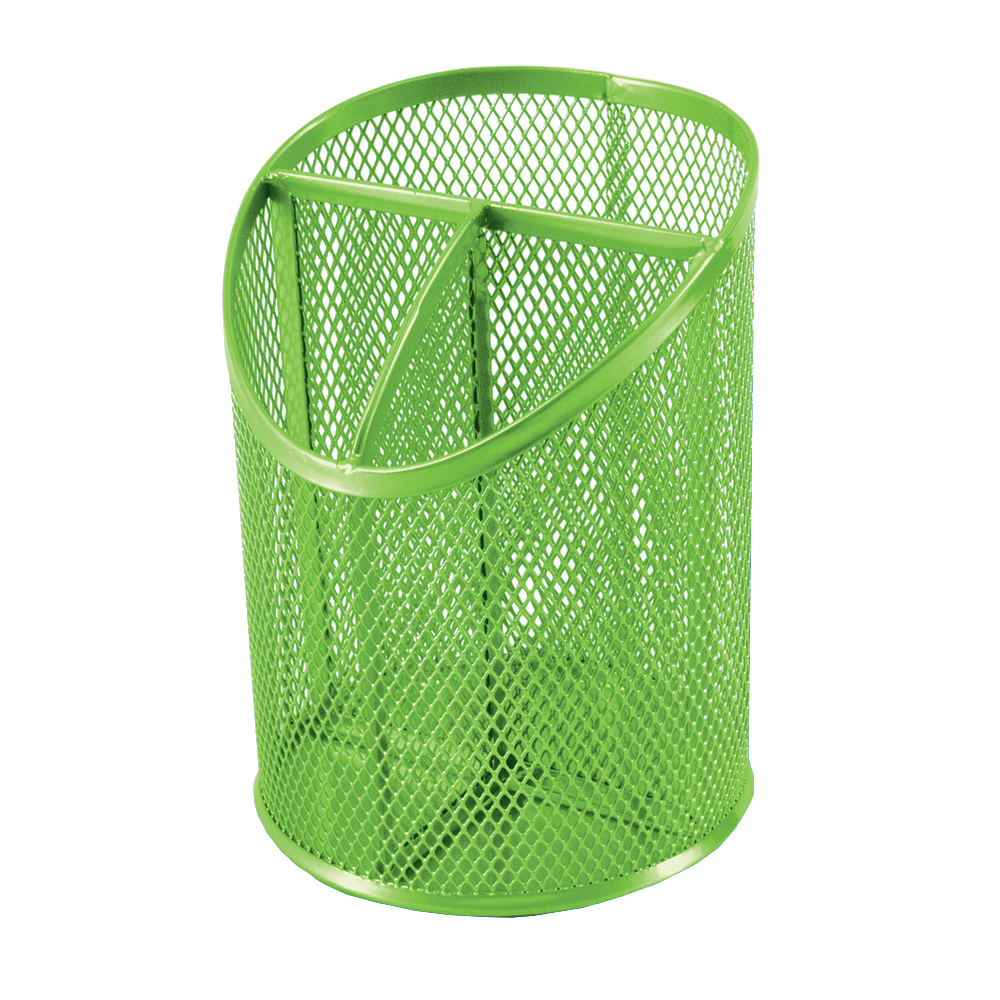 SDS: M100 Wire Mesh Metal Pen Holder Green