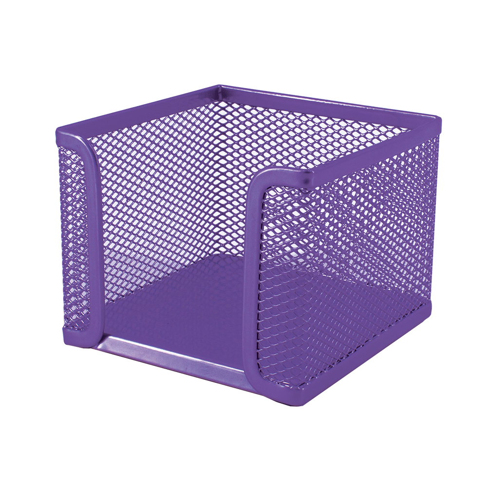 SDS: M400 Wire Mesh Metal Cube Holder Purple