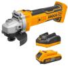 Ingco – Cordless Angle Grinder Including 2.0Ah Battery and Fast Charger Ingco – Cordless Angle Grinder Including 2.0Ah Battery and Fast Charger