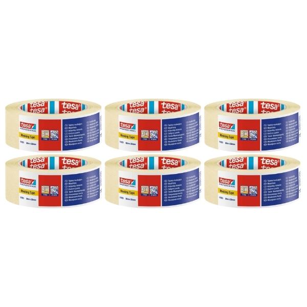 Tesa – Masking Tape 38mm x 50m – Pack of 6