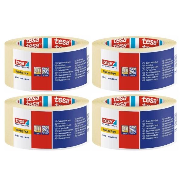Tesa – Masking Tape 50mm x 50m – Pack of 4