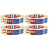 Tesa – Masking Tape 25mm x 50m – Pack of 4 Tesa – Masking Tape 25mm x 50m – Pack of 4