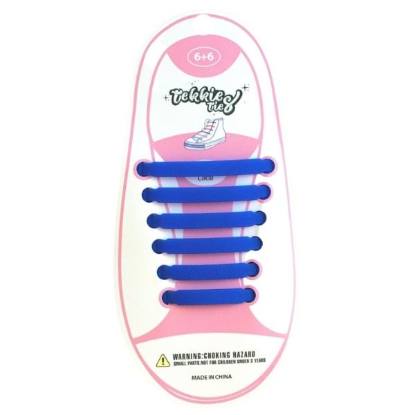 Tekkie Ties Shoe Laces For Kids – Unisex – Blue