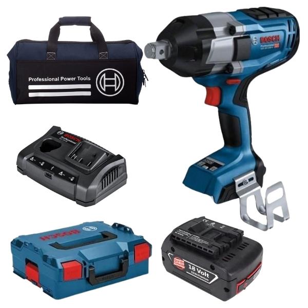 Bosch – Cordless Impact Wrench GDS 18V-1050H Including Accessories