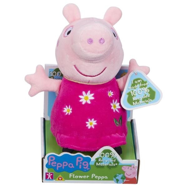 Peppa Pig – Flower Dress Peppa Eco Plush