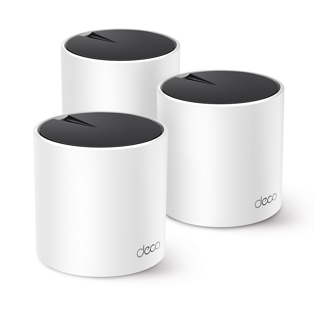 TPLINK DECO X55 3 Pack AX3000 Whole Home Mesh WIFI 6 System