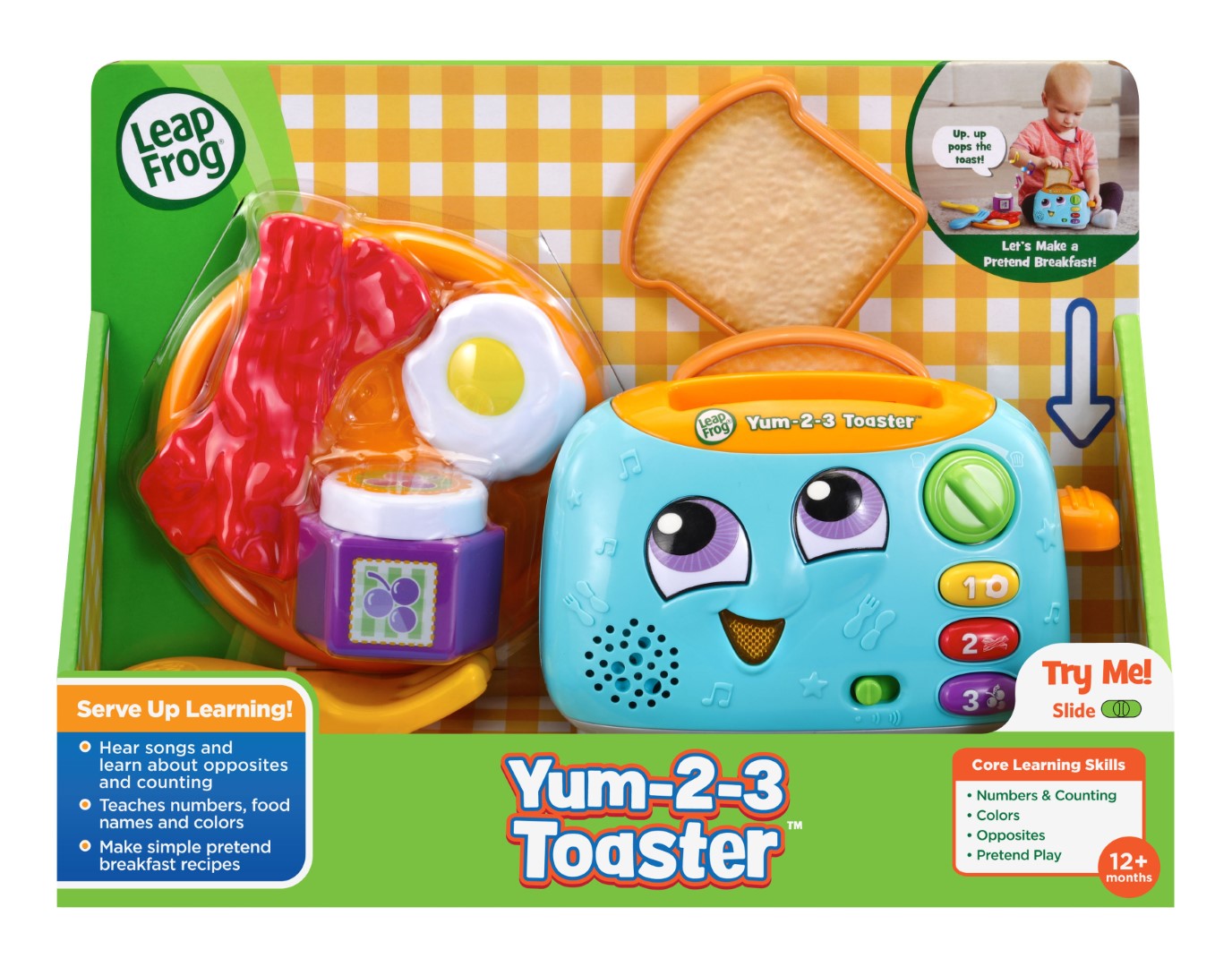 Leapfrog Yummy 2-3 Toaster
