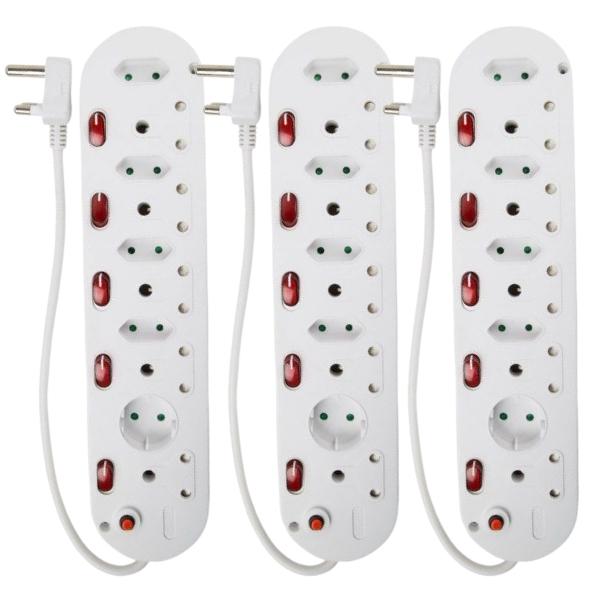 Zenith – 10 Way Multi-Plug 5 x 16A + 5 X 2PIN – Pack of 3