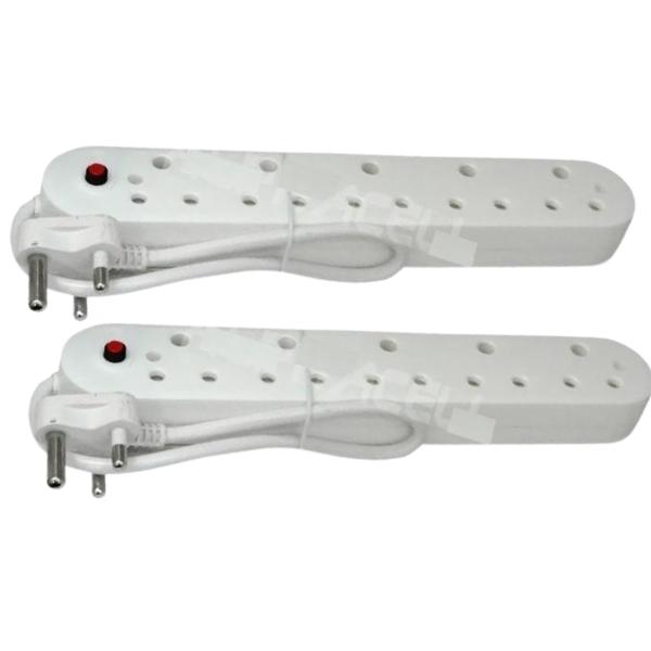 Zenith – 5 Way Multiplug 5 x 16A + Cord – Pack of 2