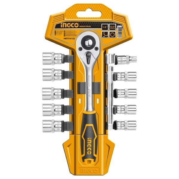 Ingco – 1/4″ Socket Set – 12 Pieces