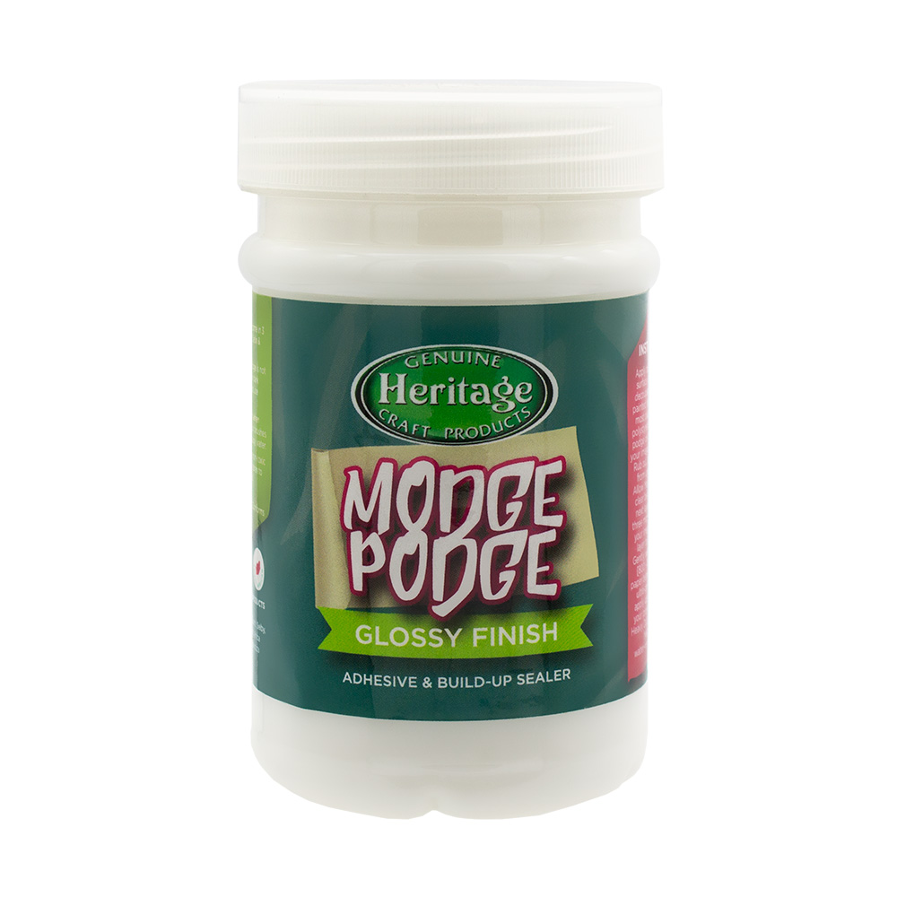 Heritage Modge Podge Gloss – Adhesive & Build-up Sealer – 250ml