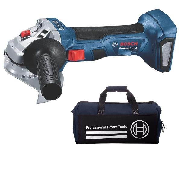 Bosch – Cordless Angle Grinder GWS 180-LI with Heavy Duty Tool Bag