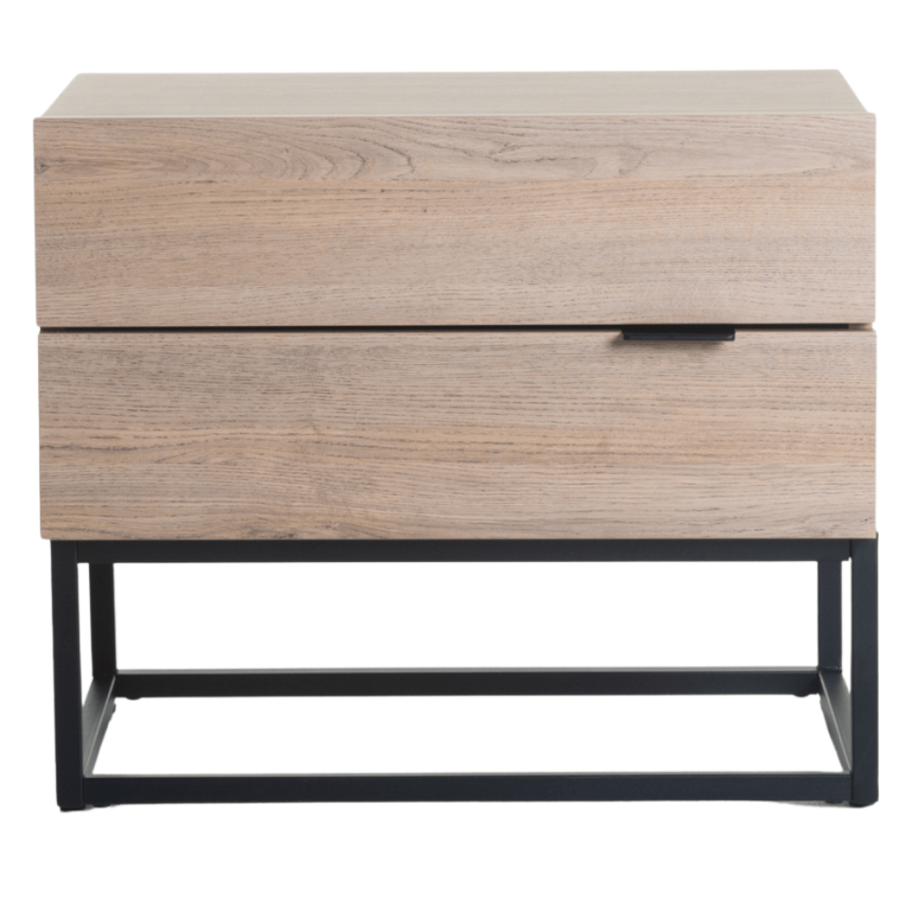 Lodi 2 Drawer Pedestal – Oak